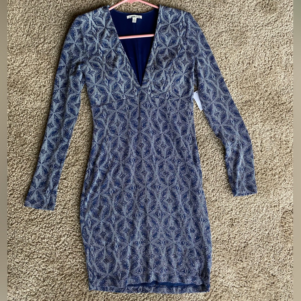 Blue dress